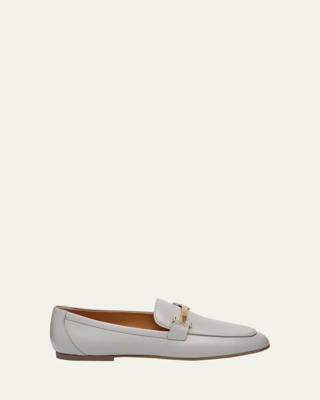 Leather Bar Loafers